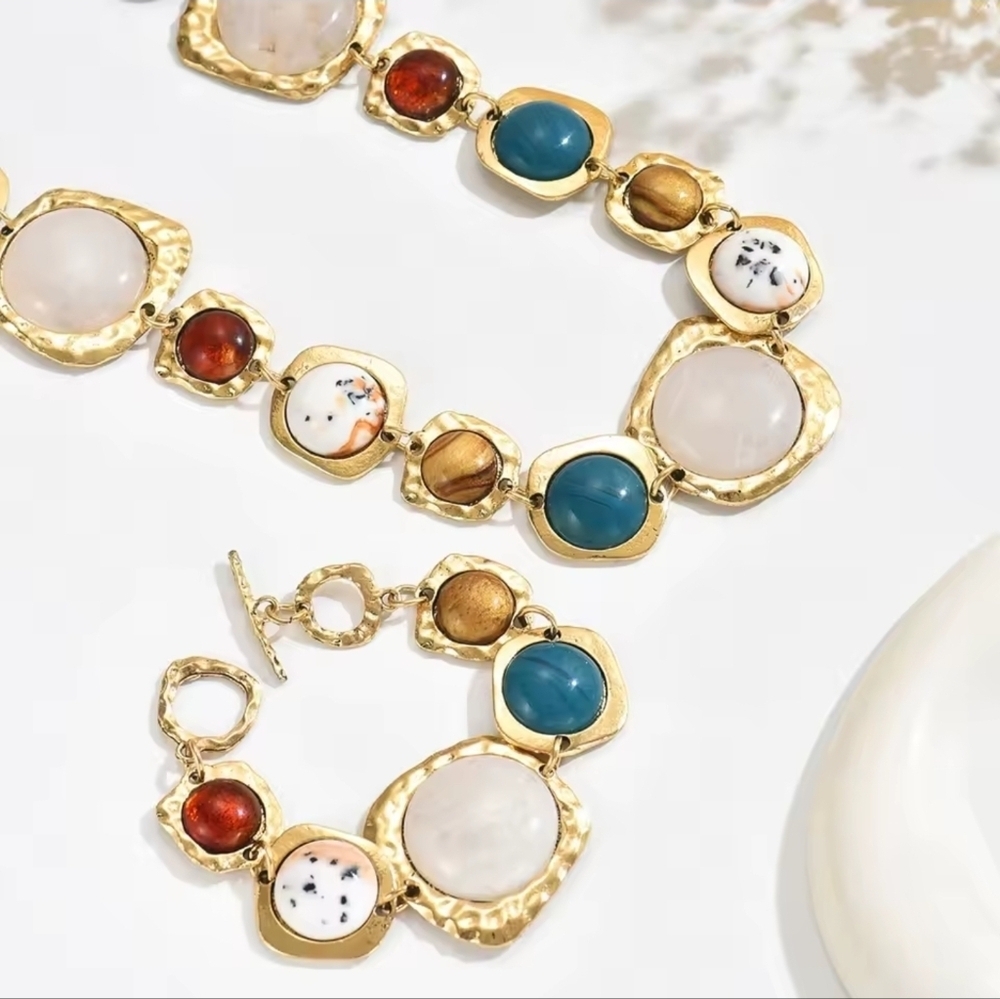 Multicolor Statement Necklace